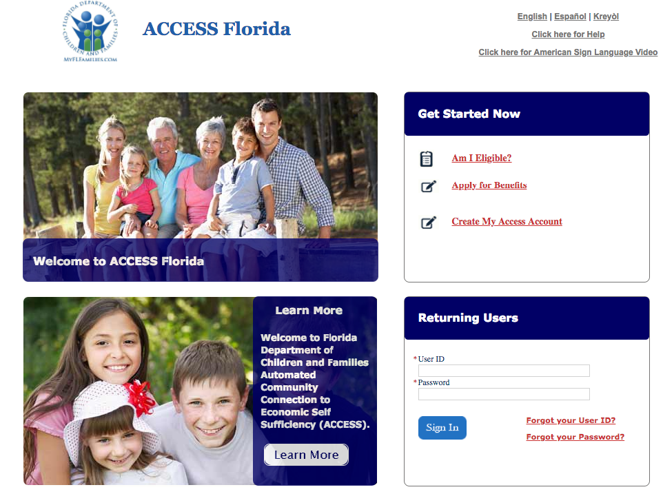 Myaccessflorida FL Login Myflorida Access User ID Reset HOMEGADGET