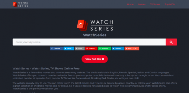 6 Best Watchseries online: Proxy and Mirrors sites